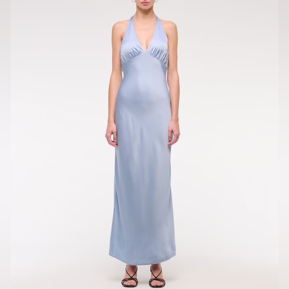 Abercrombie & Fitch Dresses & Skirts - The A&F Julia Slip Halter Maxi Dress